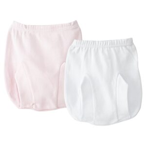 01625-Pack 2 Ranitas Lisas blanco/rosa Calamaro