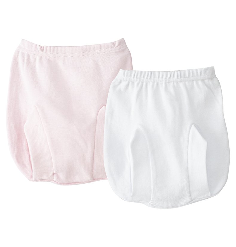 01625-Pack 2 Ranitas Lisas blanco/rosa Calamaro