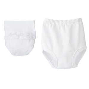 01671-Braguita Cubre pañal Puntilla Blanco Calamaro