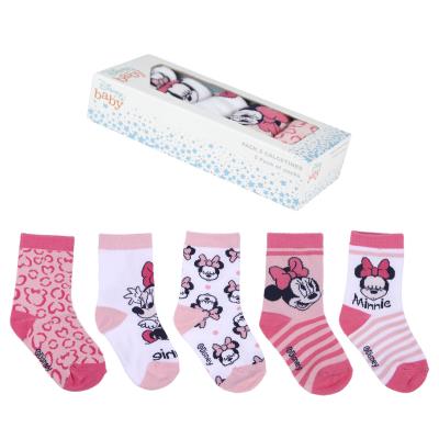2200007754-Pack 5 Calcetines "Minnie Mouse" Cerdá