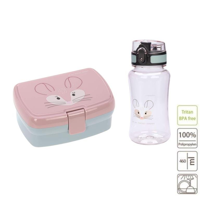Fiambrera + Botella "Chinchi" Lässig - Imagen 2