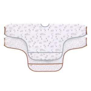 Pack 2U. Babero manga larga "Tiny Farmer" Lässig