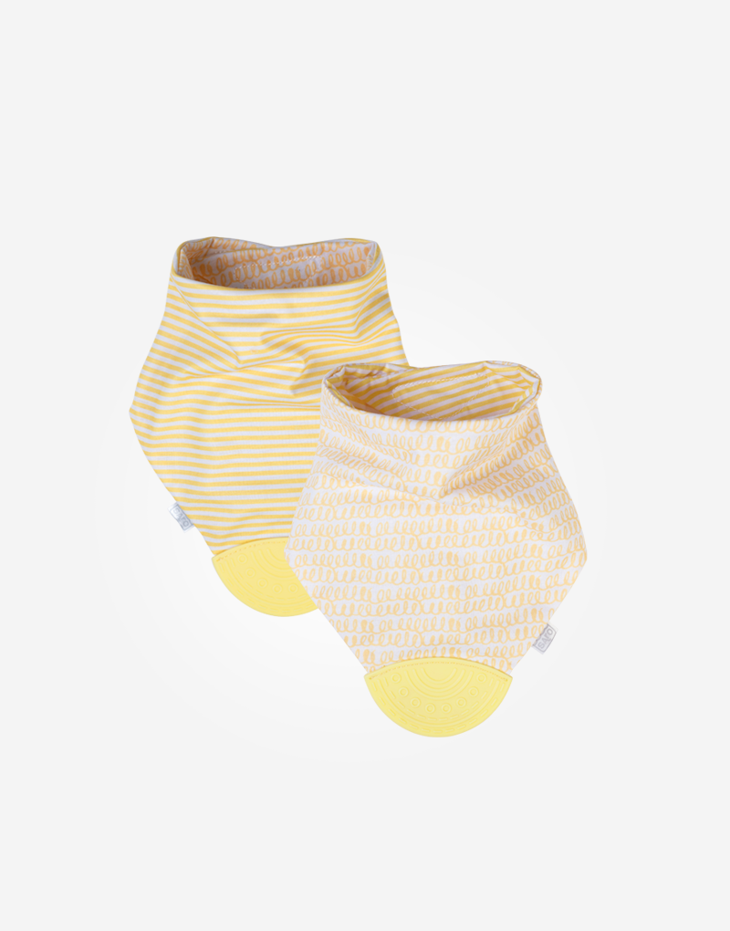 Bandana Reversible con Mordedor Amarillo Saro