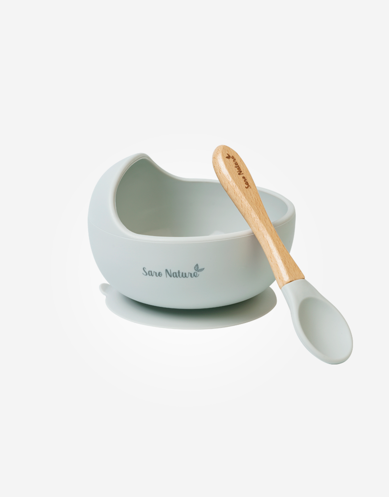 SET DE ALIMENTACIÓN "WAVE GRIS" SARO