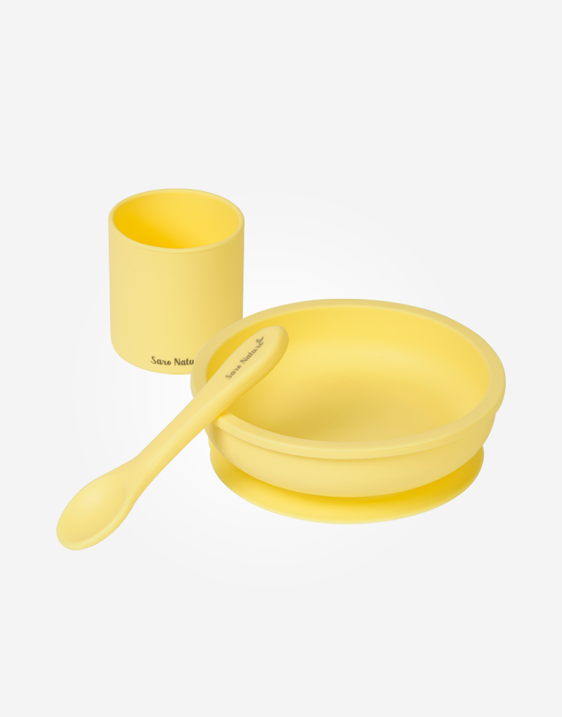 Set de Alimentación "Party" amarillo