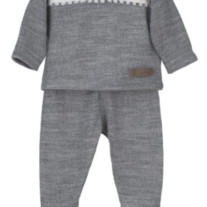17752-Conjunto Polaina "Terra" gris  Calamaro