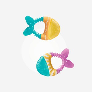 Mordedor de Agua "Pececitos" Verde Saro