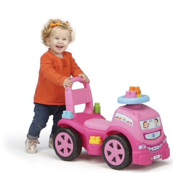 19221-Correpasillos Camión 3x1 rosa 10 Bloqes Moltó - Imagen 4