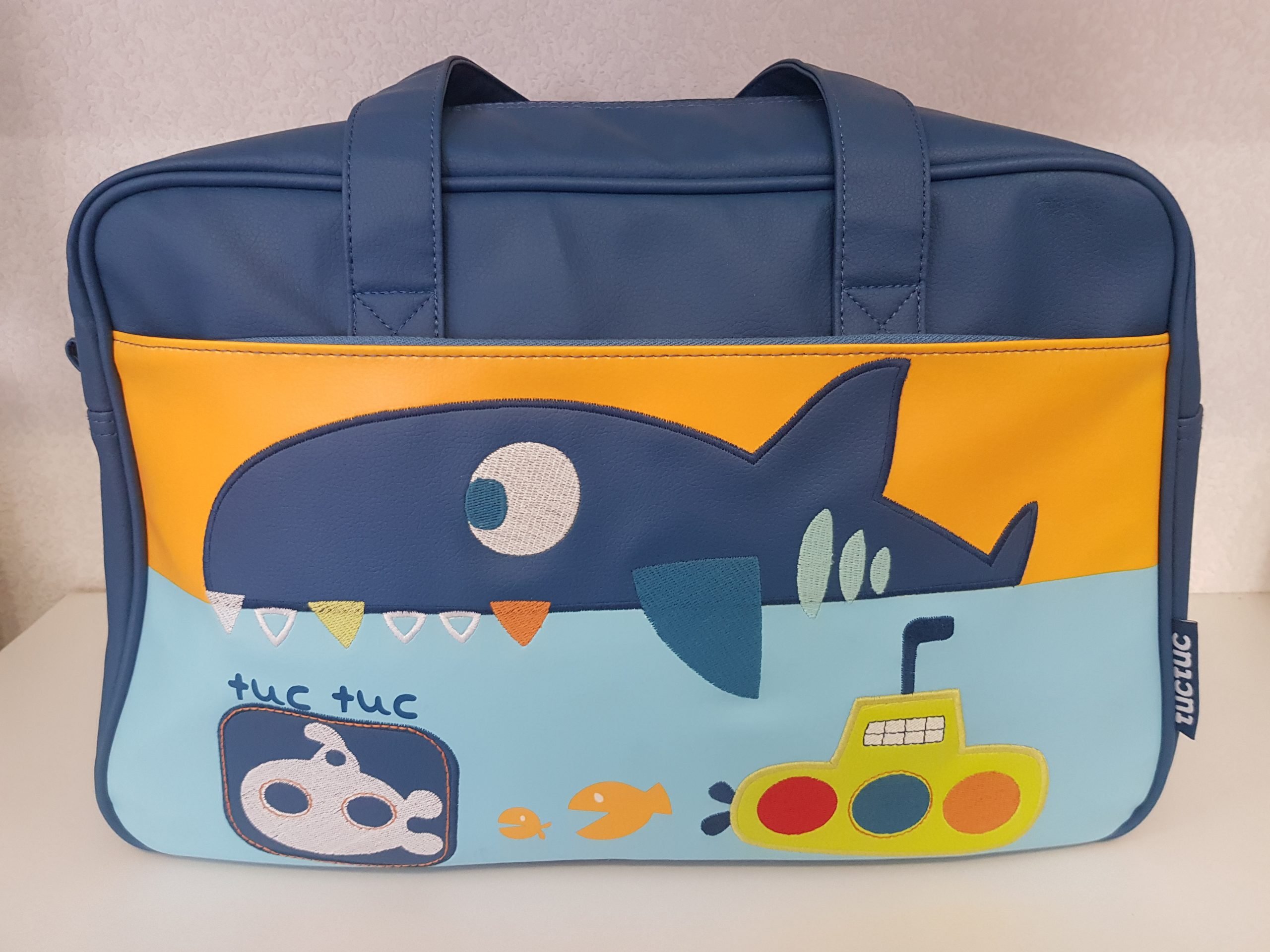 Bolsa Maternidad + Cambiador "Sea Life" Tuc Tuc