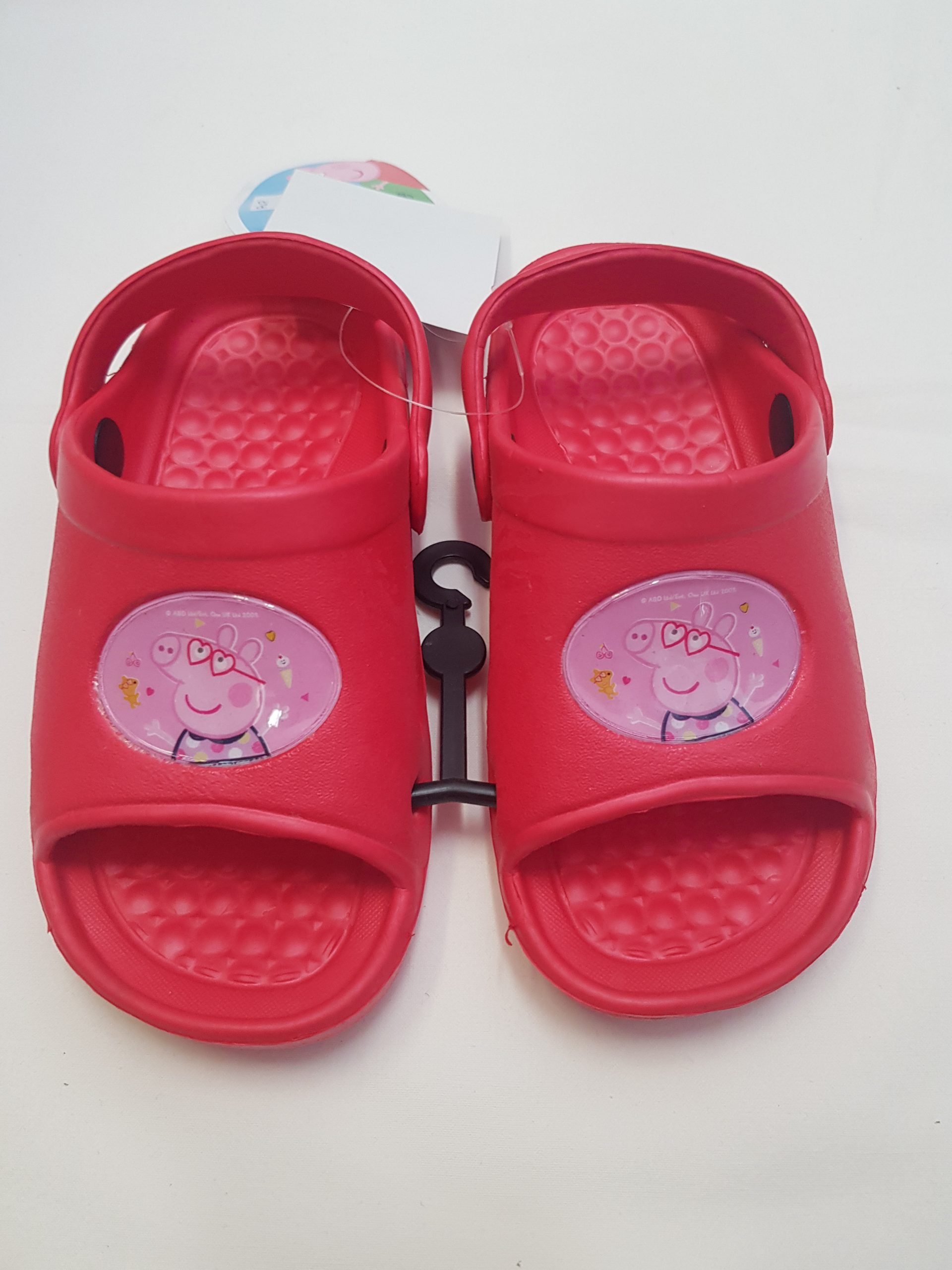 ZUECO ABIERTA PLAYA Y PISCINA ROJO "PEPPA PIG" - Imagen 2