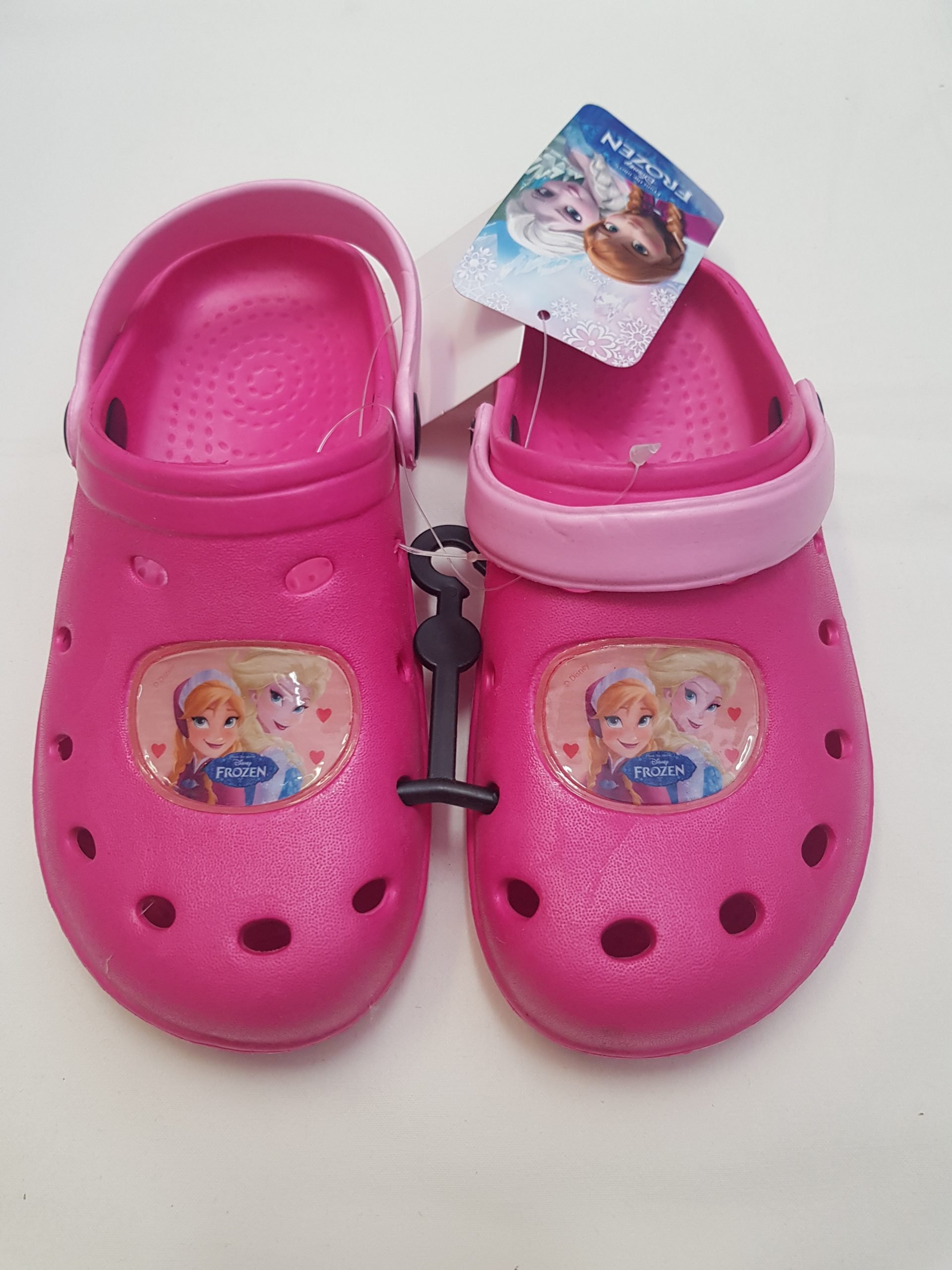 ZUECO PLAYA Y PISCINA FUCSIA "FROZEN" - Imagen 2