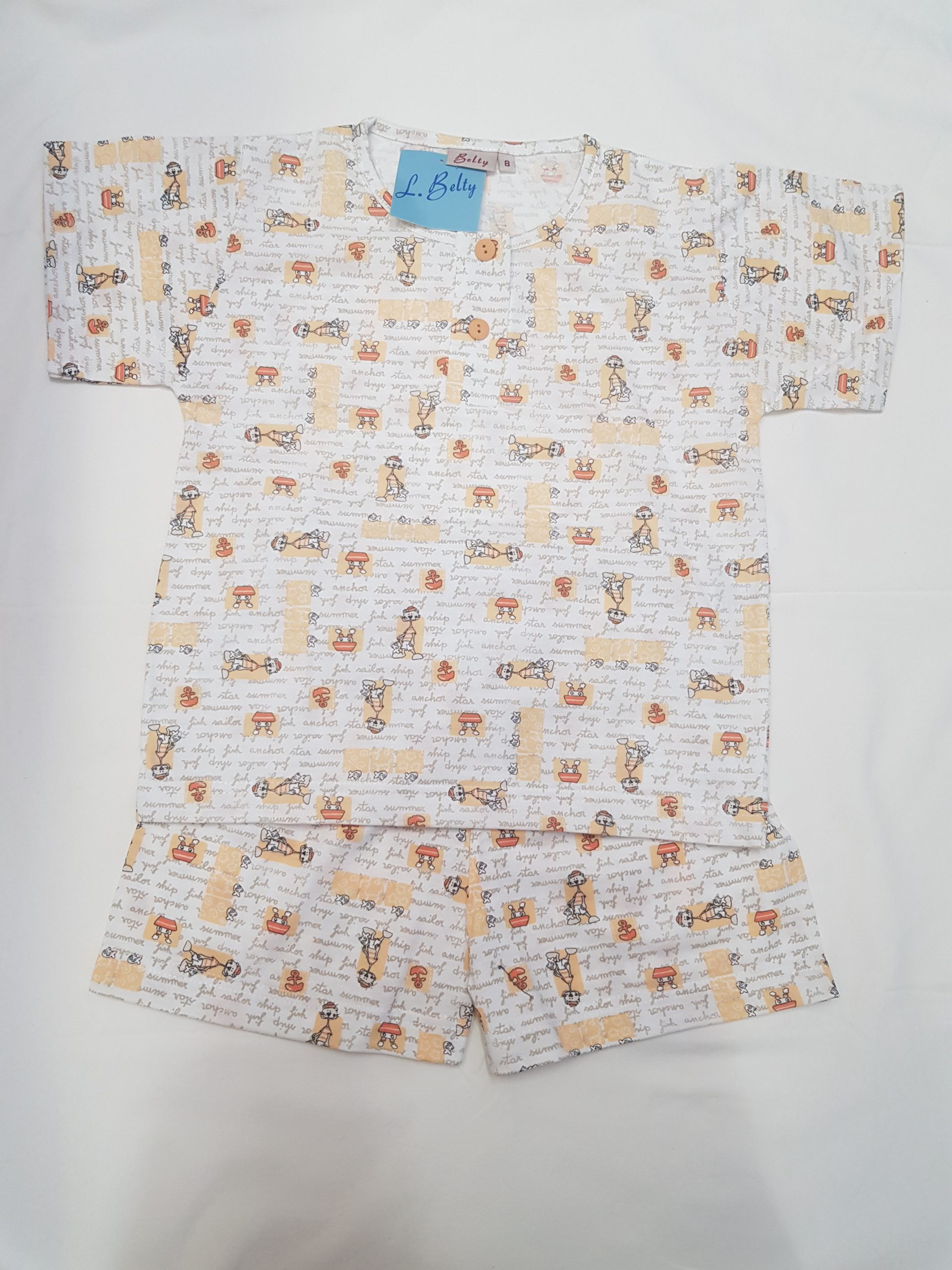 PIJAMA CORTO "GATITOS"