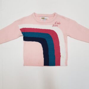 51636-Jersey Punto Niña Rosa