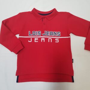 51724-Polo rojo niño Lois