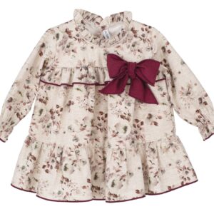 21224N-Vestido "Excellent Mensa" granate