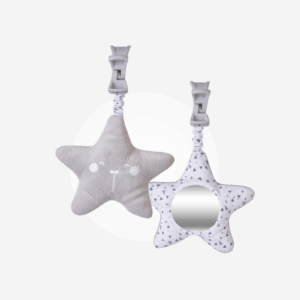 Sonajero “Wild Star” con luz y melodía Gris Saro