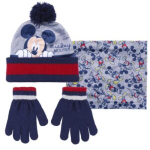 Conjunto 3piezas Snood "Mickey Mouse" Cerdá