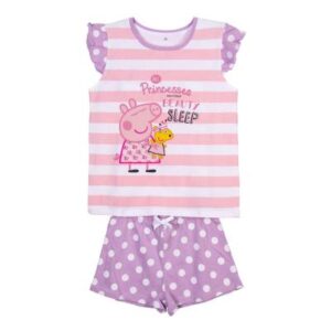2200008878-Pijama corto single jersey tirantes "Peppa Pig"
