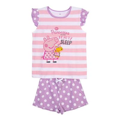 2200008878-Pijama corto single jersey tirantes "Peppa Pig"
