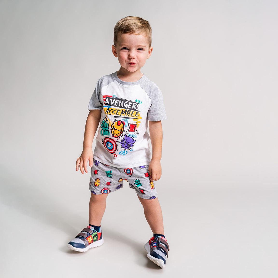 2200009230-Pijama corto single jersey punto "Avengers" Cerdá - Imagen 5