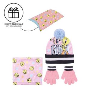 2200009625-Conjunto 3pzs Snood "Looney Tunes" Cerdá