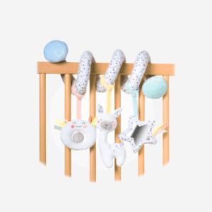 22431-ALPACA.png Espiral con Sonajeros "Wild Colors Alpaca" Saro