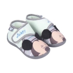 2300005458-Zapatilla de casa media bota 3D "Mickey Mouse" Cerdá