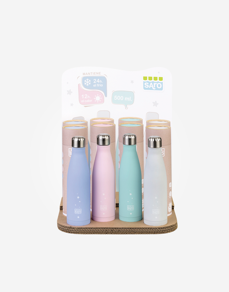 Botella Térmica 500ml Azul - Imagen 3