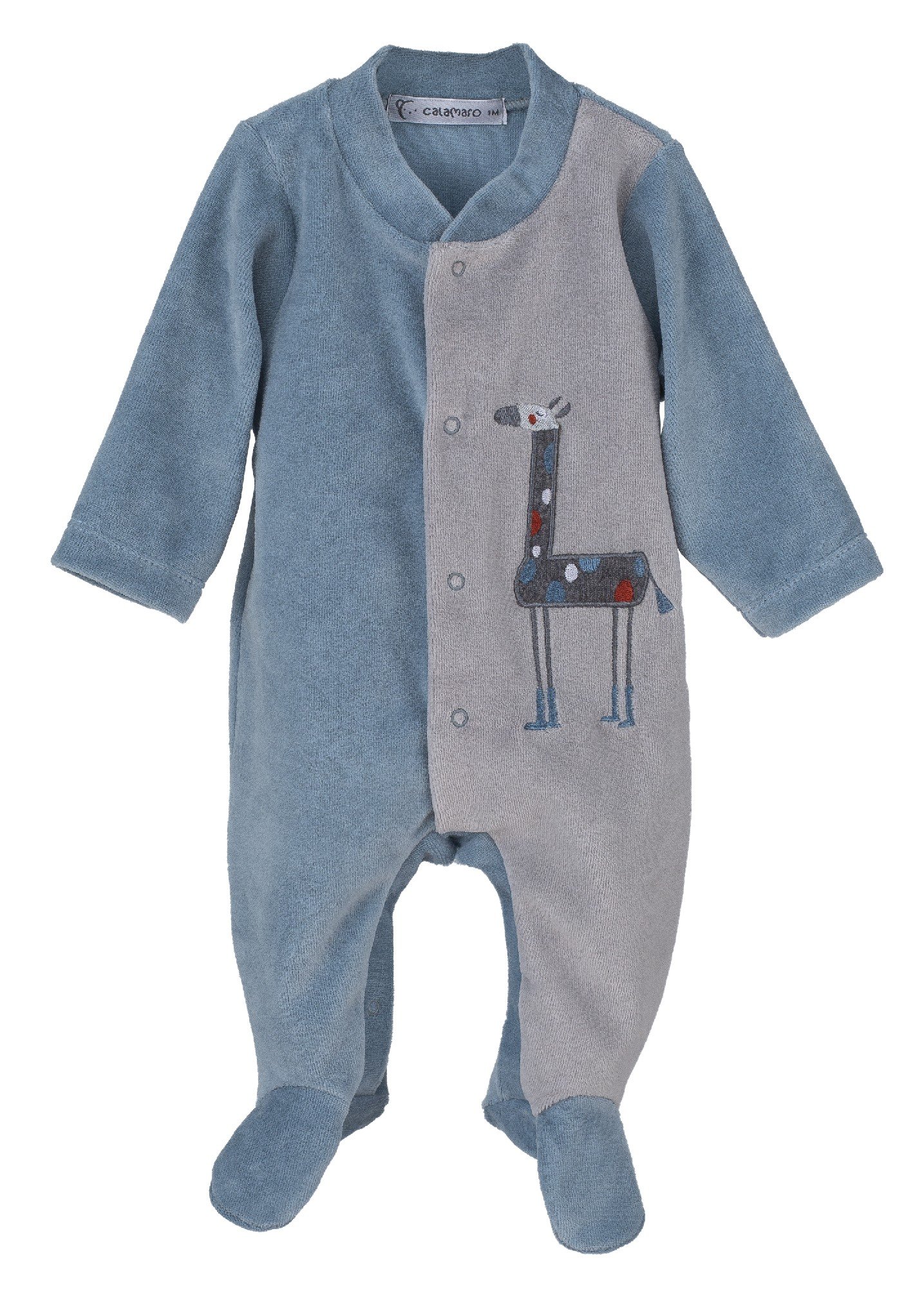 Pelele "Jirafa" Azul Calamaro