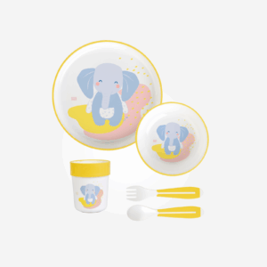 Vajilla 5piezas "Wild Colors" Saro