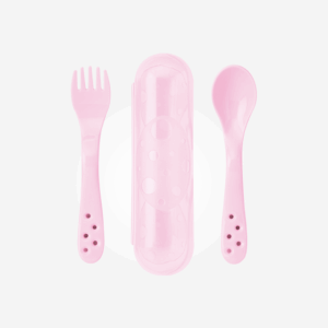 52103-Juego de Cubiertos con Estuche Rosa