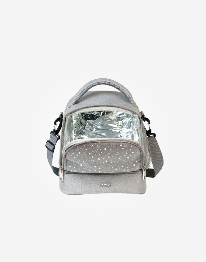 52451-Bolsa Térmica "Galaxy" Gris - Imagen 2