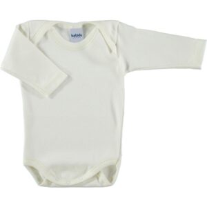 BODY C/AMERICANO MANGA LARGA BEIGE BABIDU