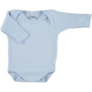 BODY C/AMERICANO MANGA LARGA AZUL BABIDU
