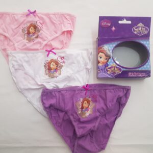 Pack 3 Braguitas "Princesa Sofía"