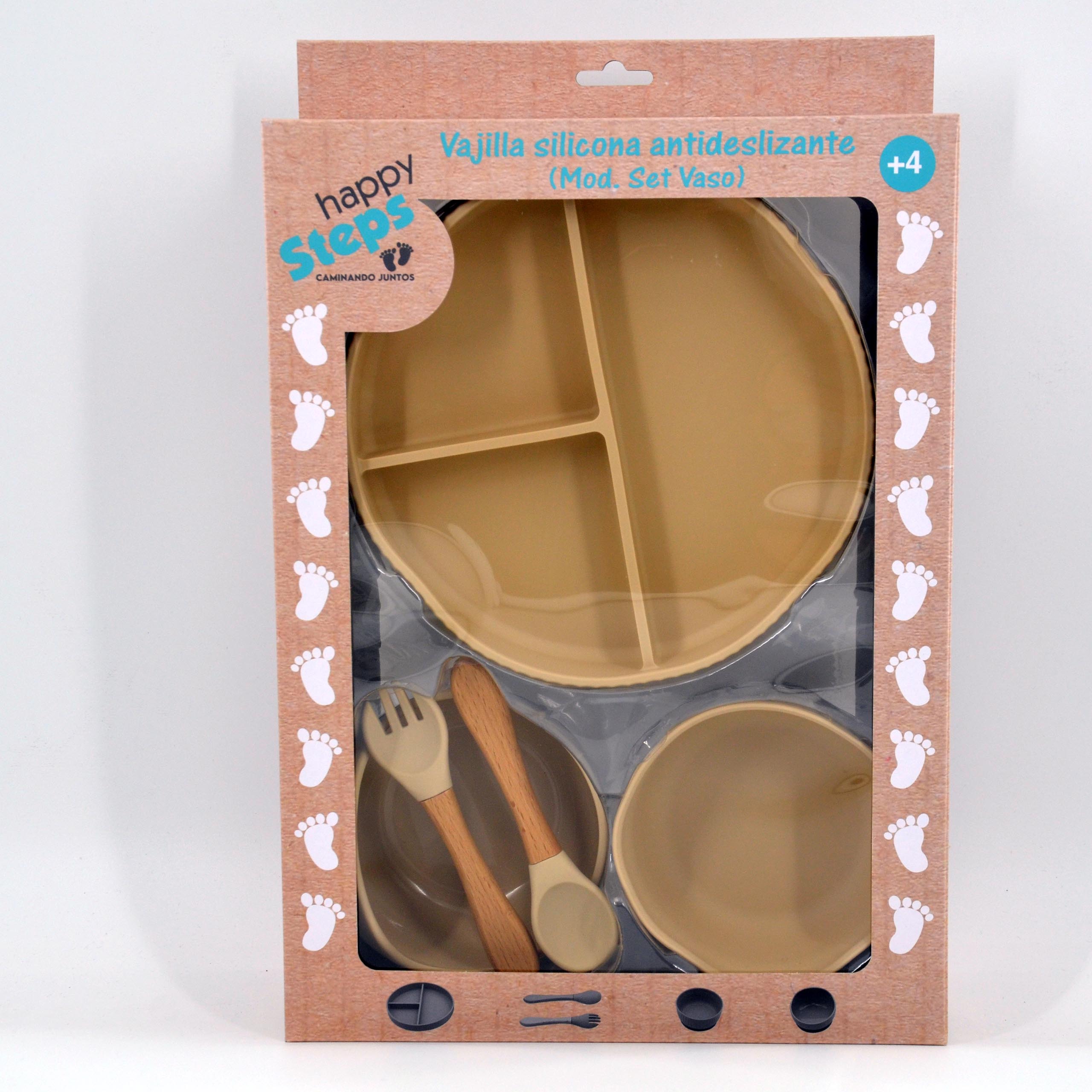 Vajilla Set Vaso Beige Happy Steps