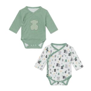 1708-Pack 2 Bodys "Jungle" Tous Baby