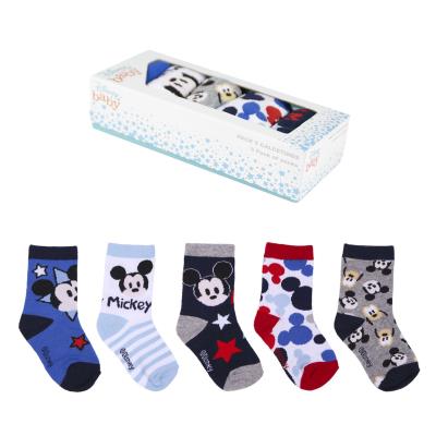 2200007753-Pack 5 Calcetines "Mickey Mouse" Cerdá