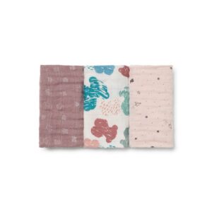 Pack 3 Muselinas MMuse Rosa Tous Baby