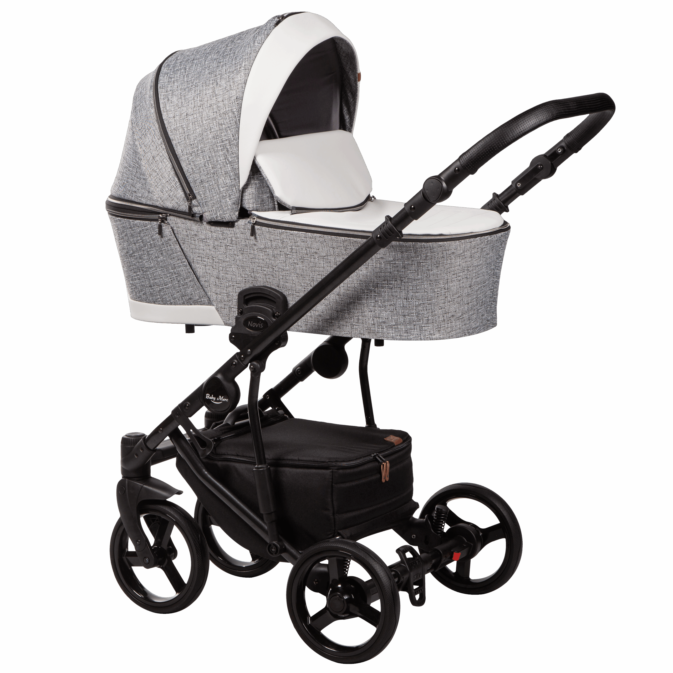 Novis "Trío" gris/blanco Baby Merc