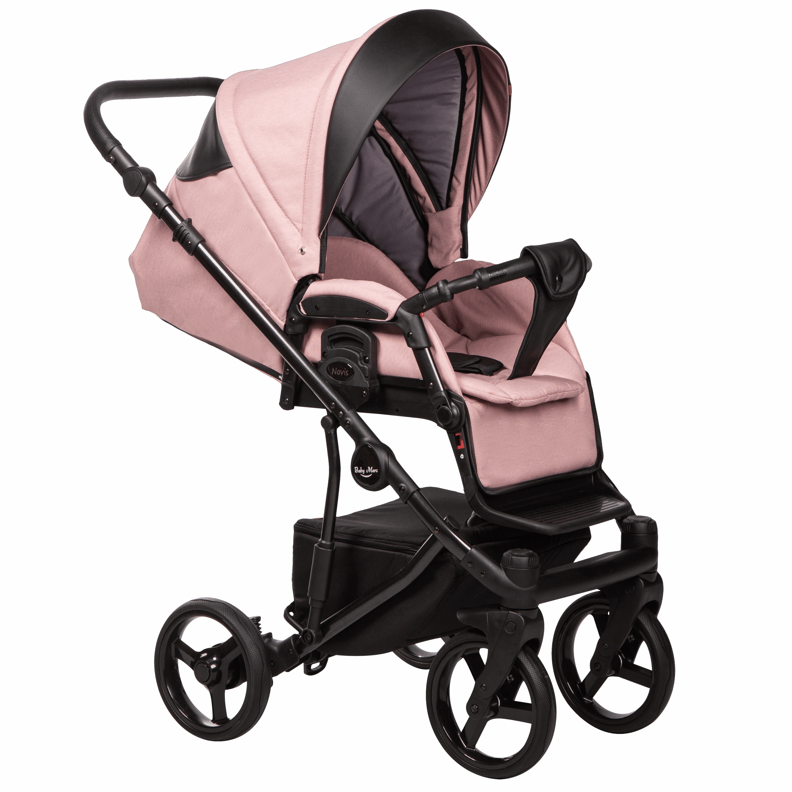 Novis Trío Rosa/Negro Baby Merc - Imagen 2