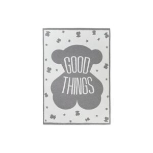 Manta "Nilo" Reversible Gris Tous Baby