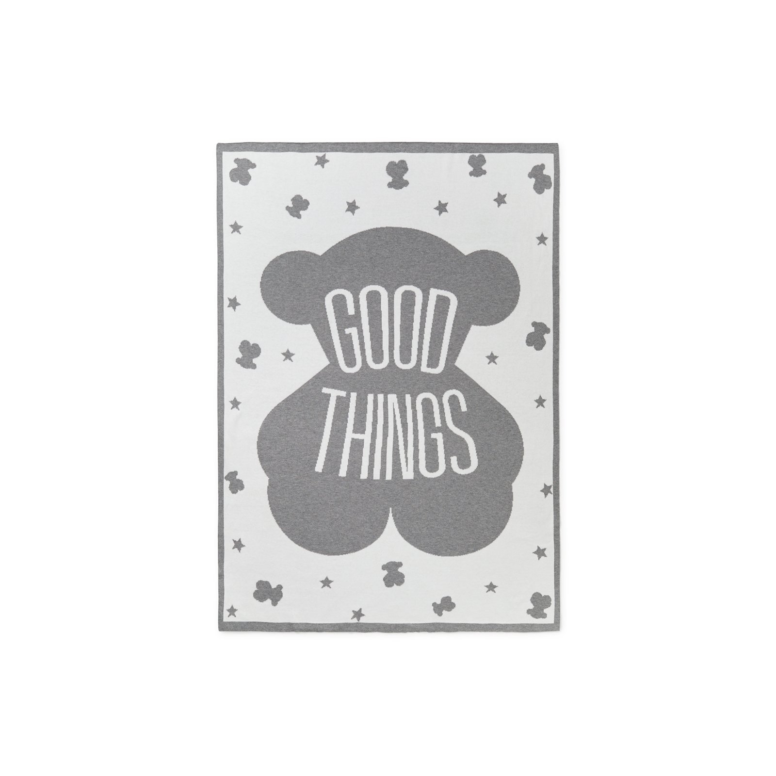 Manta "Nilo" Reversible Gris Tous Baby