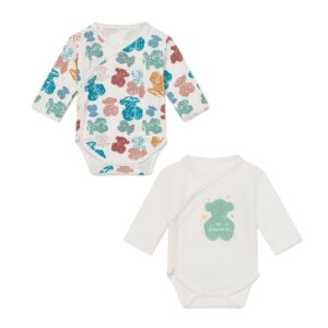 1705-Pack 2 Bodys "Print" Tous Baby