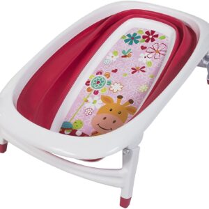 Bañera Plegable "Jungle" rosa