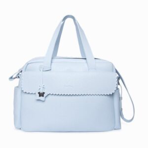 Bolsa Maternidad + Cambiador "Love" azul Tuc Tuc