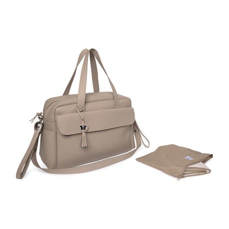 Bolsa Maternidad + Cambiador "Love" Beige - Imagen 3