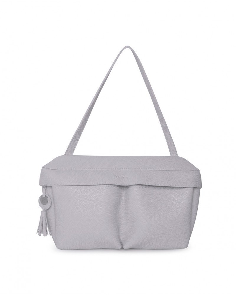Bolso Organizador Polipiel "Love" Gris Tuc Tuc
