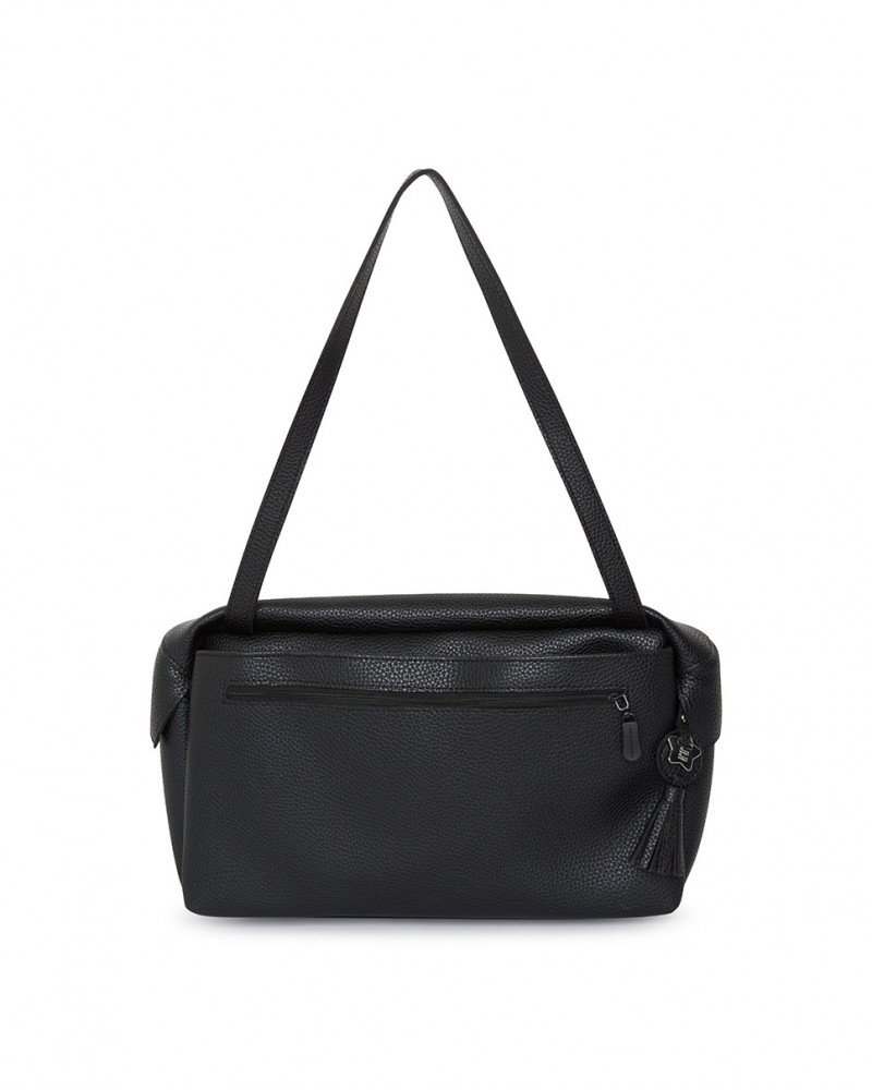 Bolso Organizador Polipiel "Love" Negro Tuc Tuc - Imagen 2