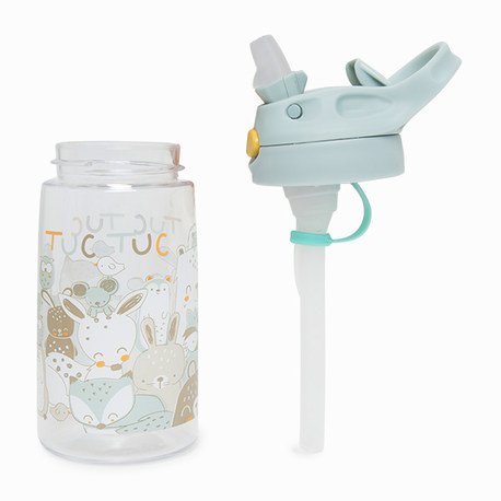 Botella Excursiones "TT&Friends" gris Tuc Tuc - Imagen 3